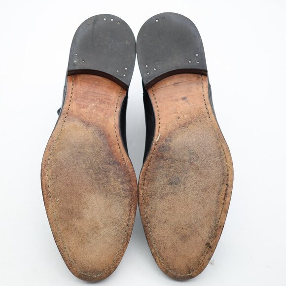 Beckett Simonon Bolton Chelsea Boots Men's 12 Black Leather Dress Shoes Pull On - Picture 7 of 13